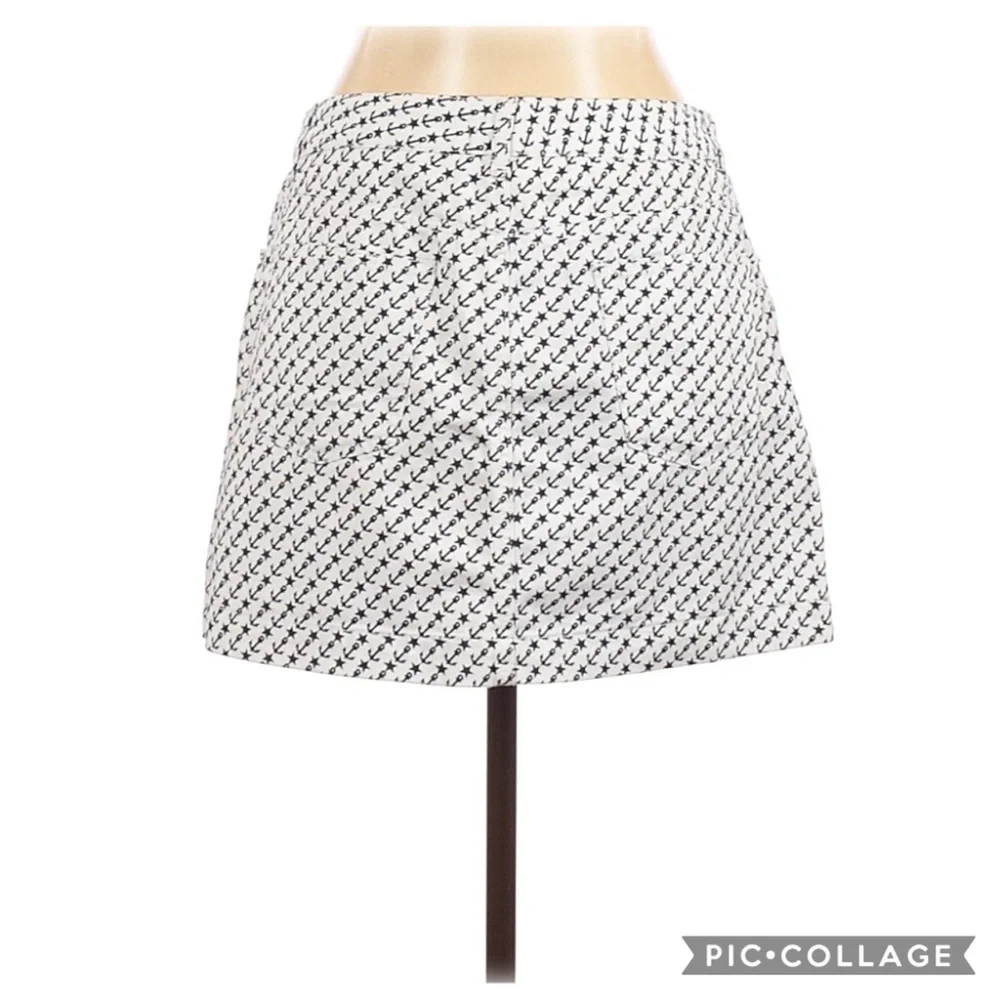 Dolce & Gabbana Anchor & Star NEW Jean Mini Skirt - Picture 2 of 3